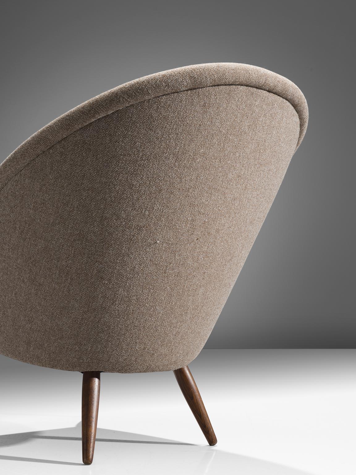 Fabric Nanna Ditzel Recently Upholstered 'Oda-Chair'