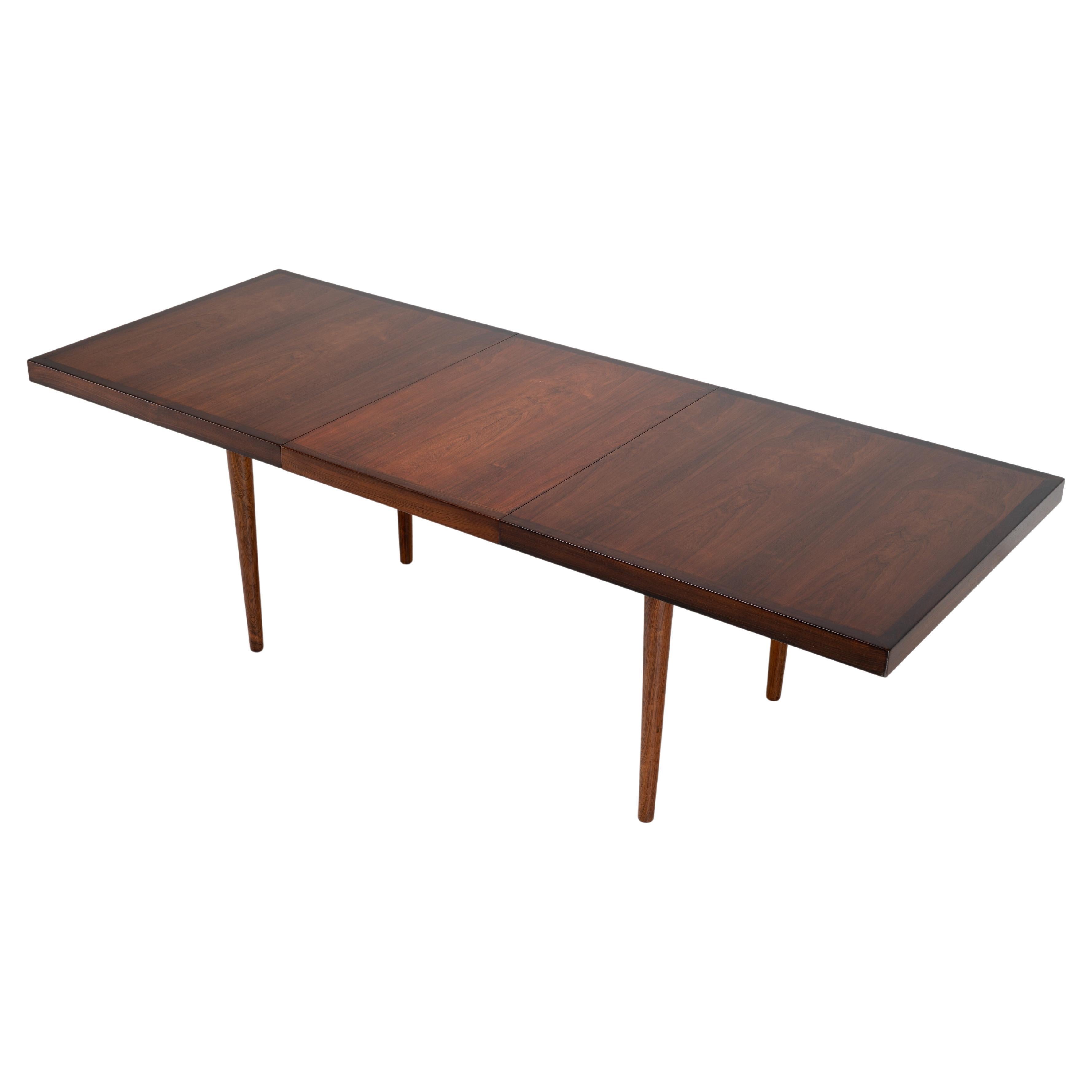 Nanna Ditzel Rosewood Extending Dining Table for Soren Willadsen, Denmark