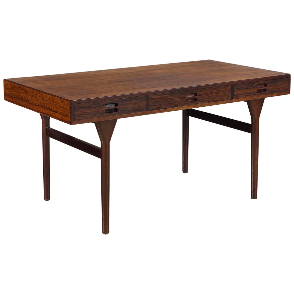 Nanna Ditzel Three-Drawer Desk in Rosewood