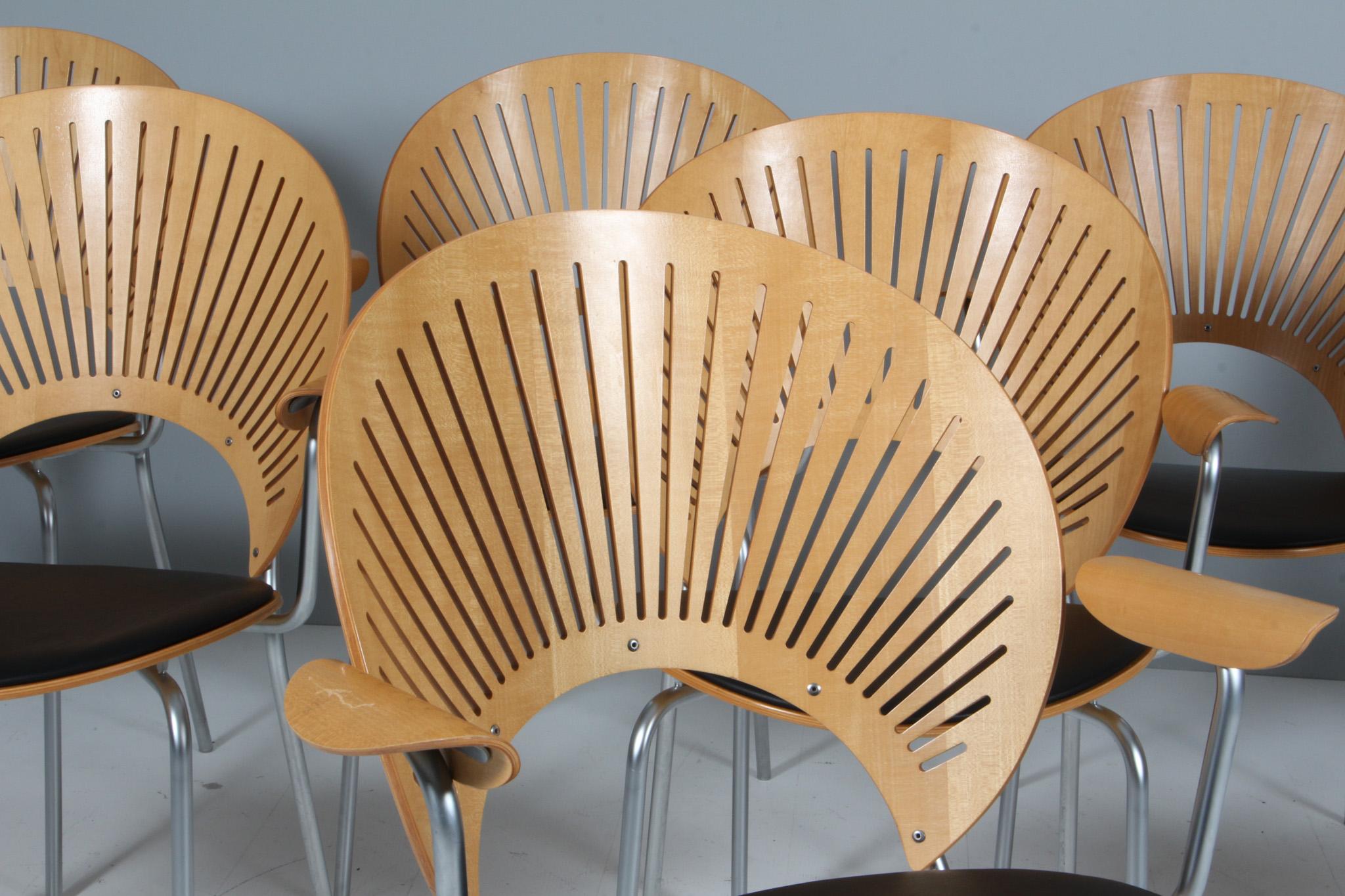 Scandinavian Modern Nanna Ditzel Trinidad Armchairs