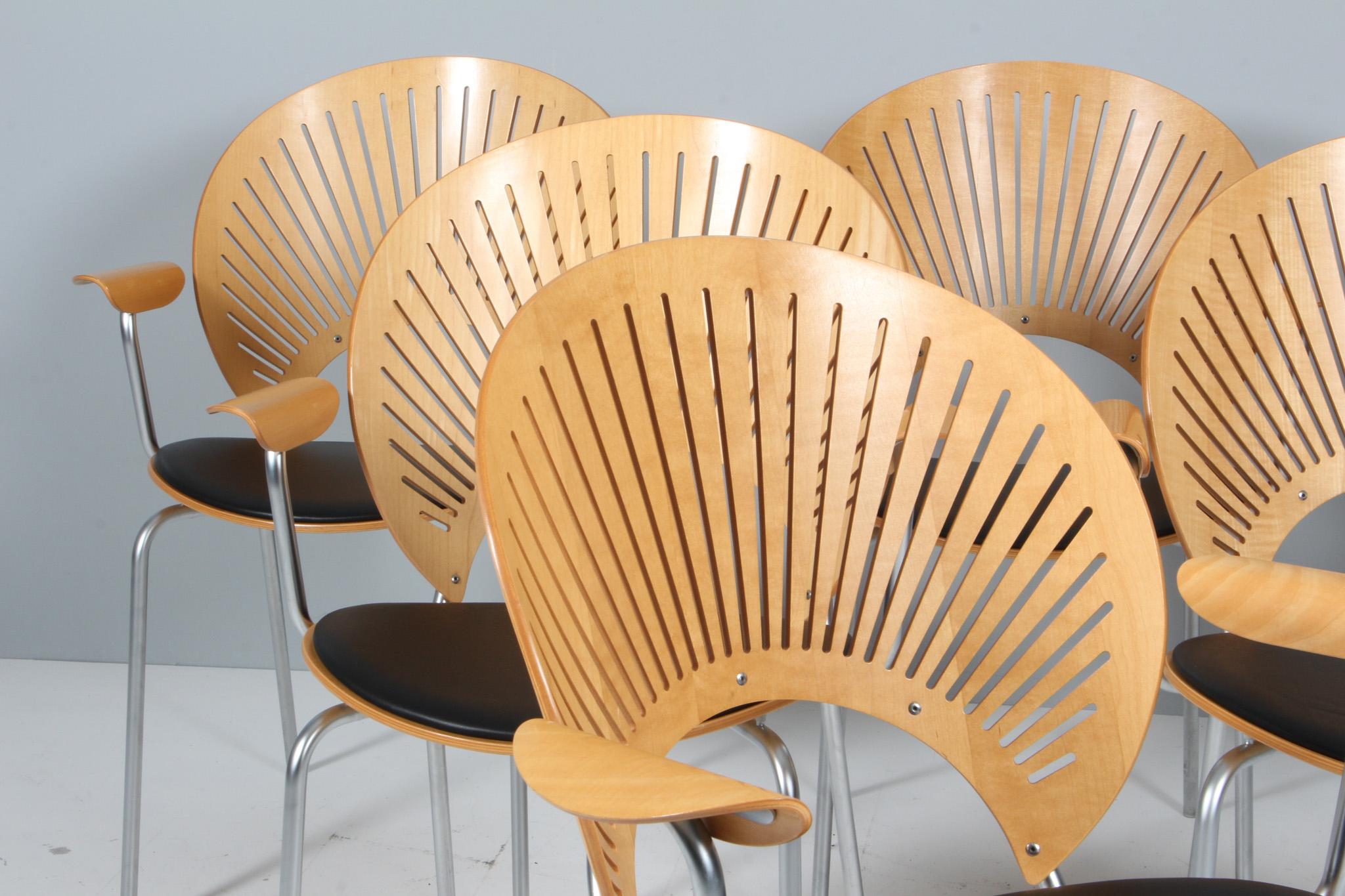 Scandinavian Modern Nanna Ditzel Trinidad Armchairs