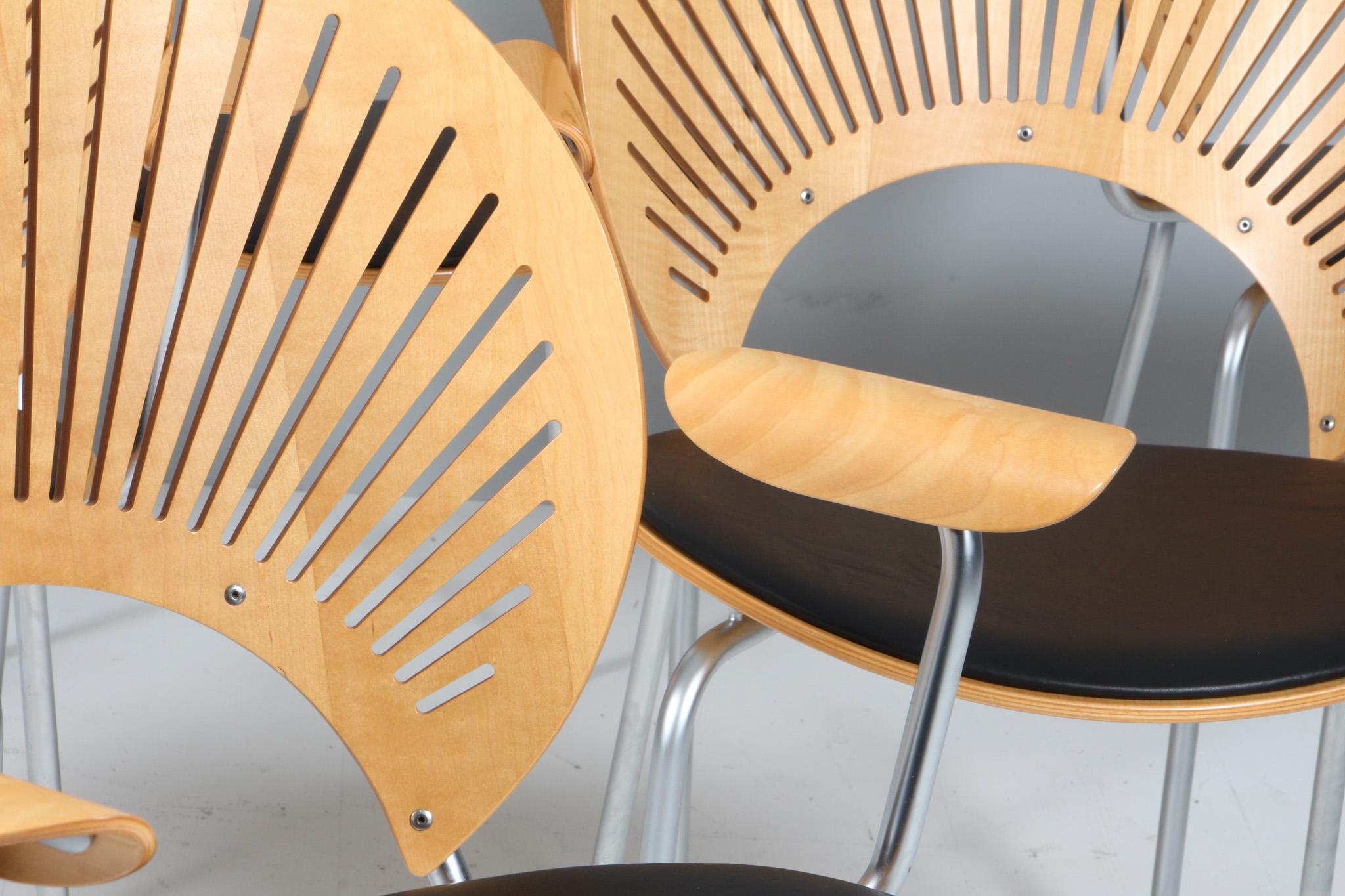 Contemporary Nanna Ditzel Trinidad Armchairs