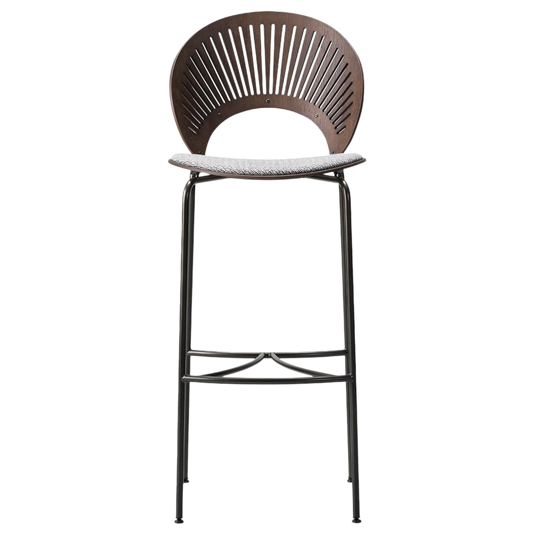 Nanna Ditzel Trinidad Barstool Seat Upholstered For Sale