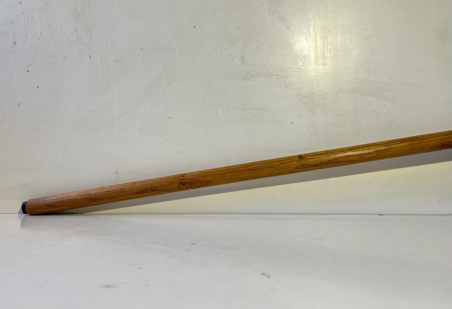 Mid-20th Century Nanna Ditzel Vintage Cane in Oak 'The Walking Stick' For Sale