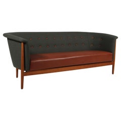 Nanna Ditzel Vintage Sofa by Søren Willadsen in New Wool Upholstery