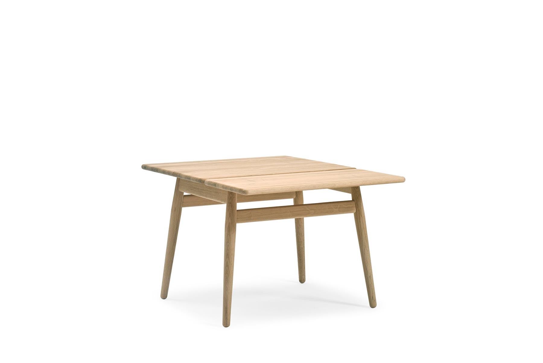 Mid-Century Modern Table basse Nanna et Jorgen Ditzel ND-55 avec feuille, chêne teinté en vente