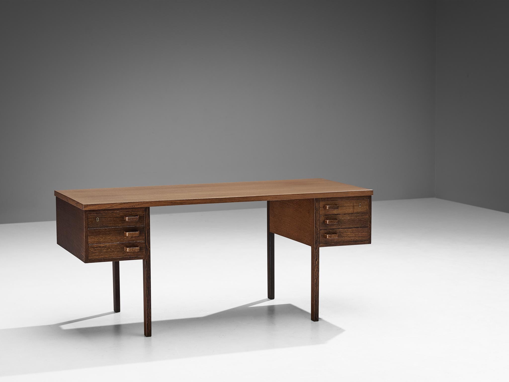 Nanna & Jørgen Ditzel for Poul Kold Savvaerk Desk Model ‘135’ in Wenge For Sale 4
