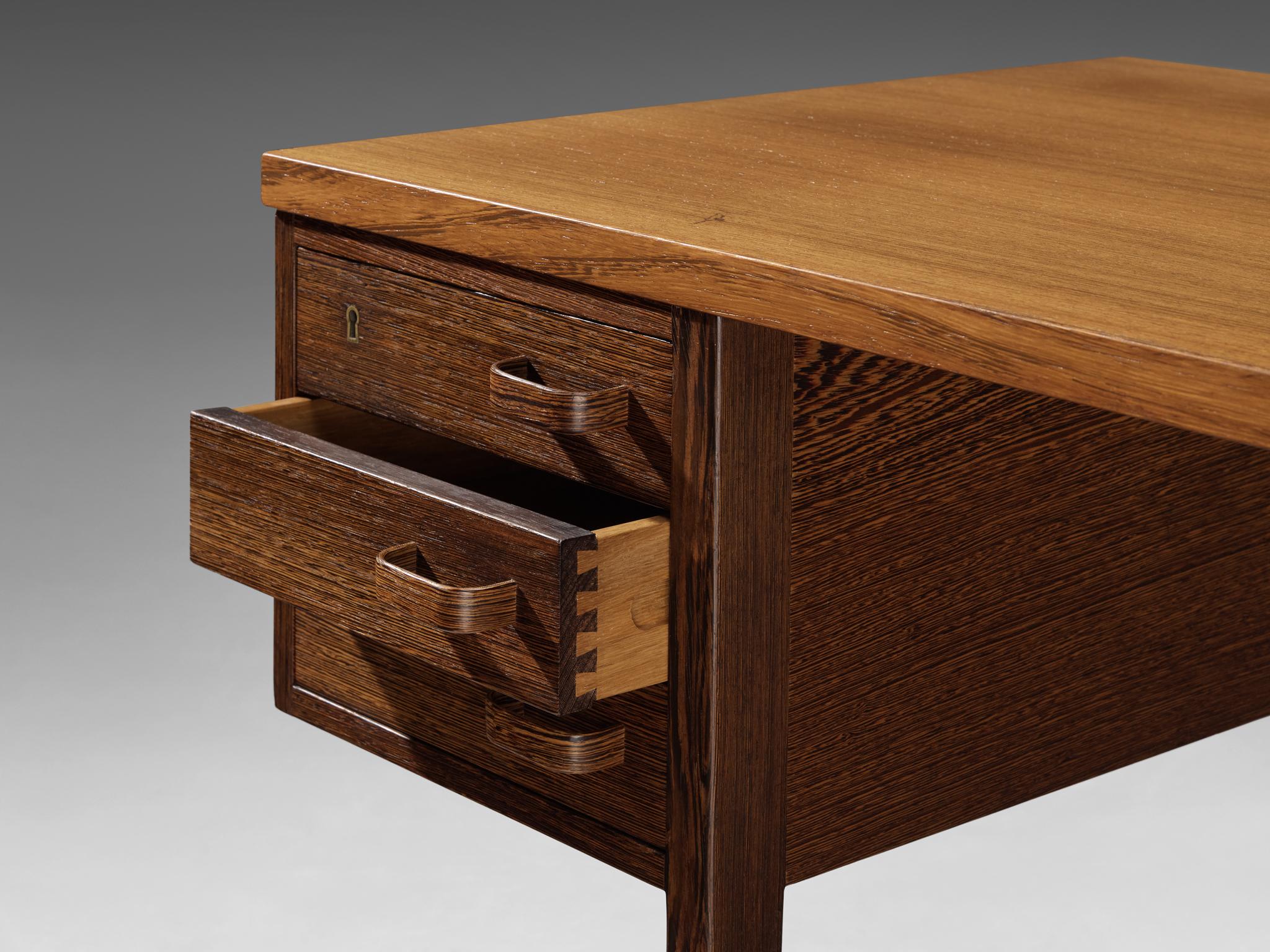 Nanna & Jørgen Ditzel für Poul Kold Savvaerk Schreibtisch Modell '135' in Wenge im Angebot 2