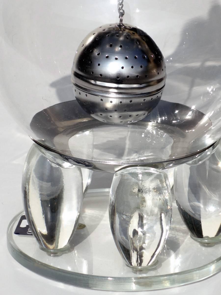 italien Théière «anna » Michael Graves par Leonardo, 1996, design post-moderne en verre en vente