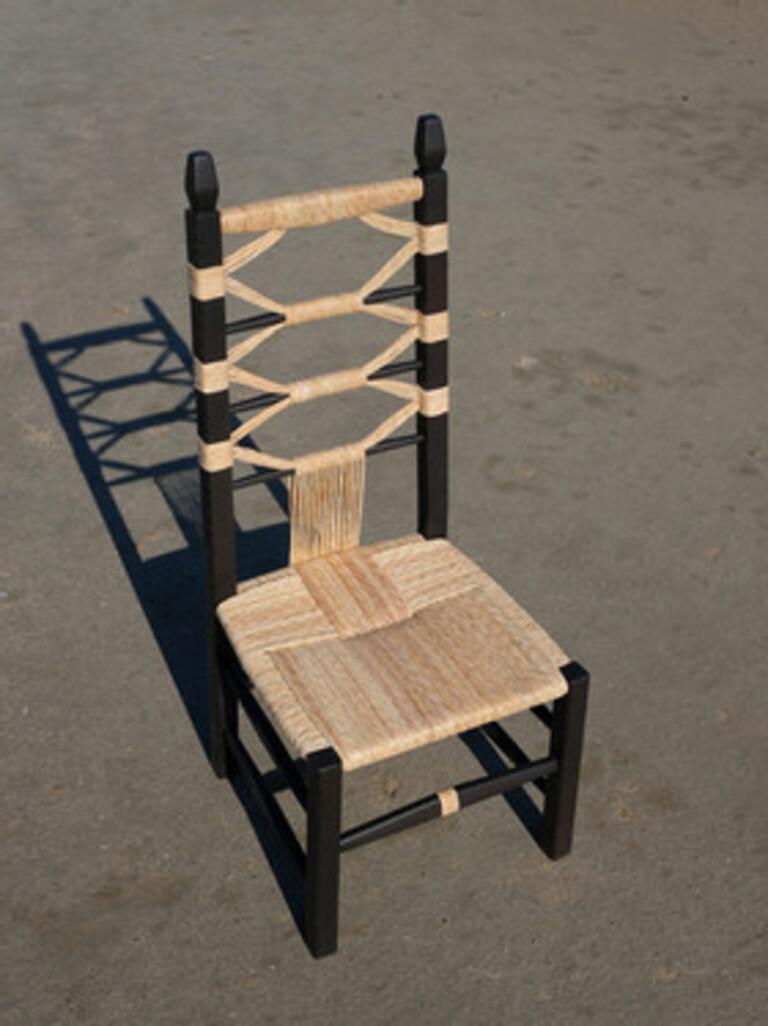 Modern Nannai Chair Scannu Collection by Chiara Andreatti for Pretziada For Sale