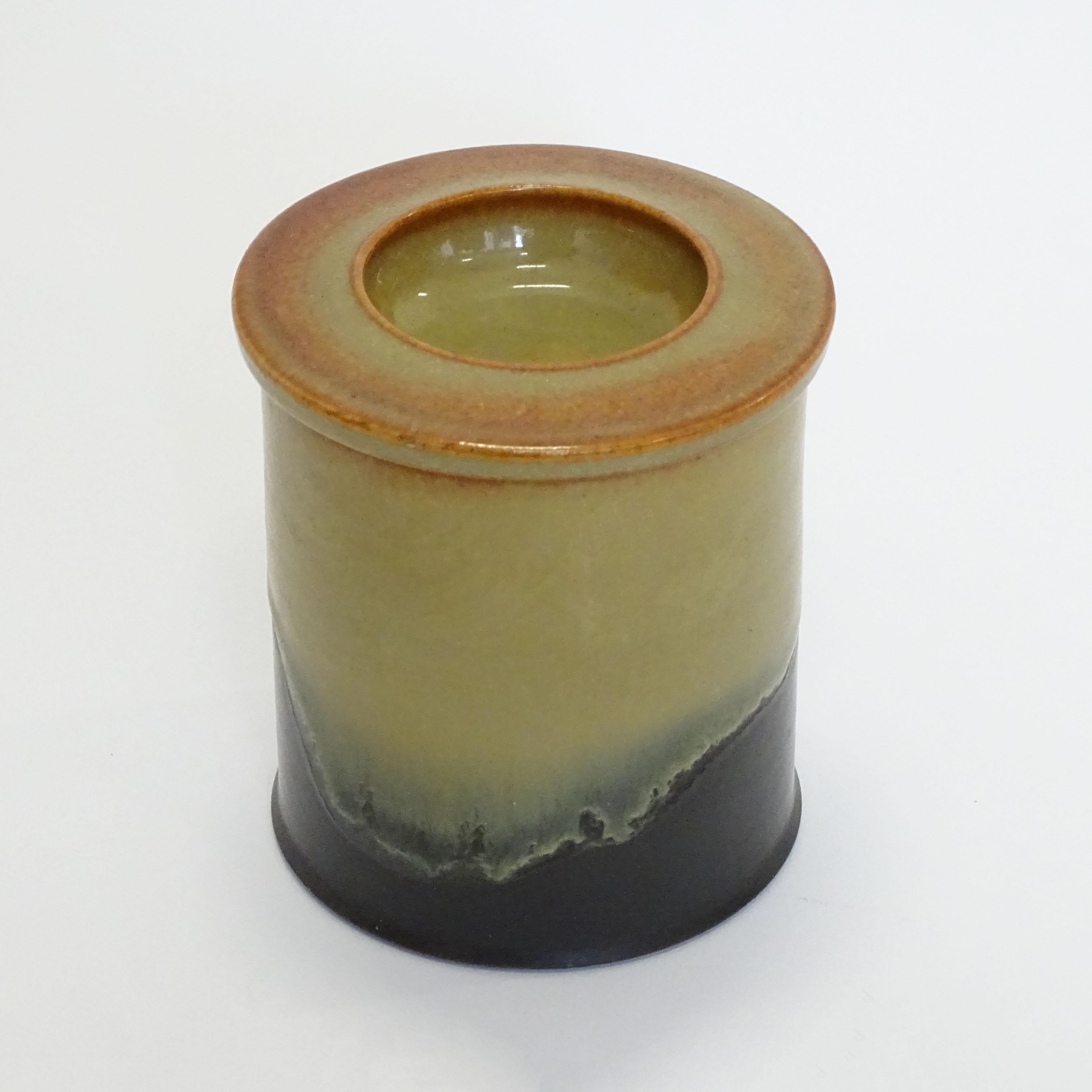 Mid-Century Modern Nanni Valentini Ceramic Container for Ceramica Arcore, Italy, 1960s For Sale