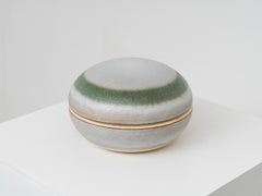 Nanni Valentini Large Midcentury Stoneware Lidded Container for Ceramica Arcore