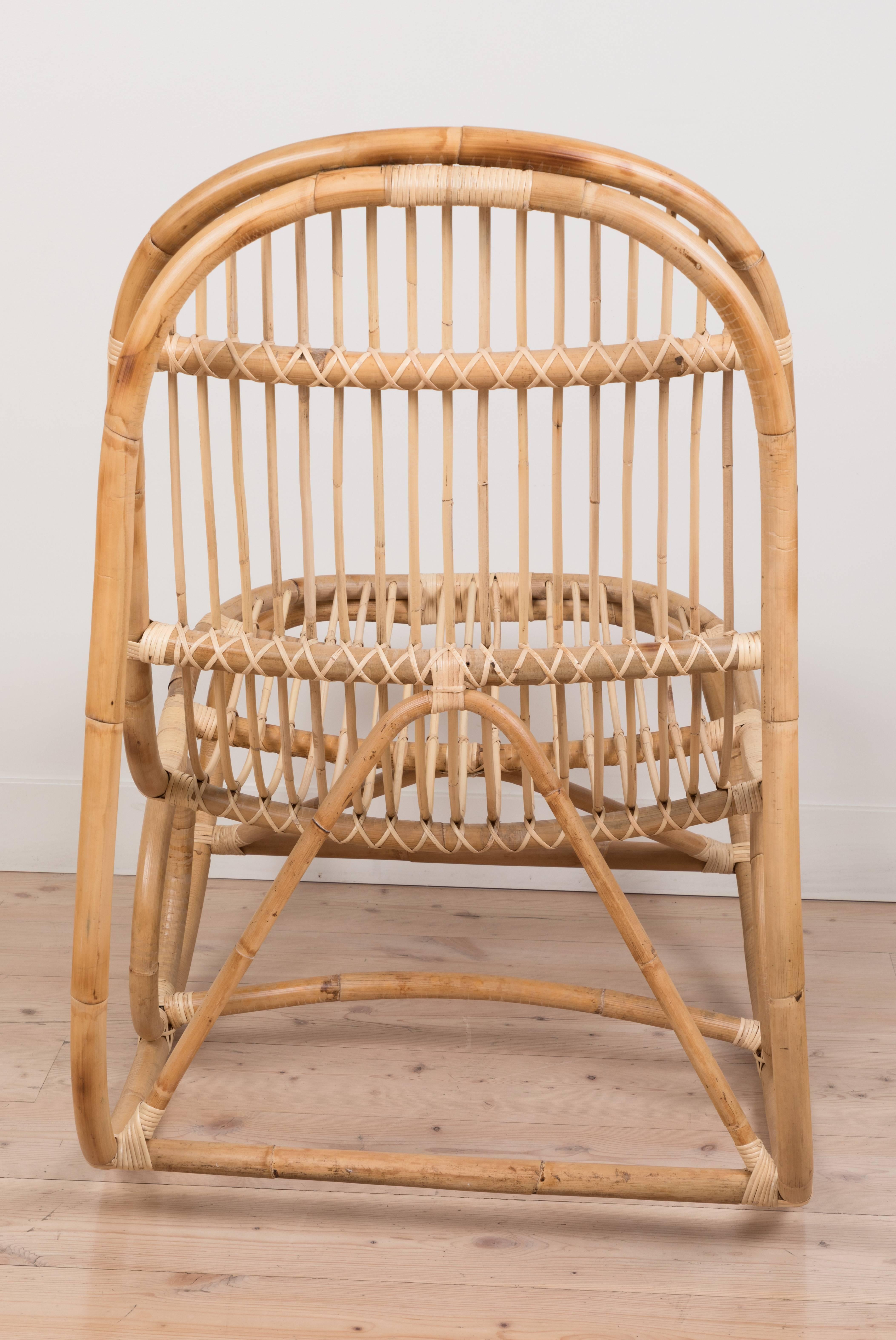 Nanny Rocking Chair by Nanna Ditzel In Excellent Condition In Los Angeles, CA