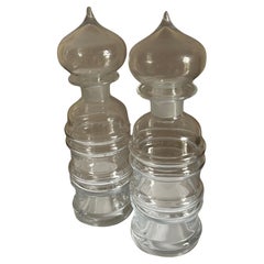 Vintage Nanny Still for Riihimaen Lasi Decanters- Set of 2