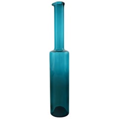 Nanny Still for Riihimäen Lasi, Finnish Art Glass Decoration Bottle Vase/Pitcher Nanny Still for Riihimäen Lasi, Finnish Art Glass Decoration Bottle Vase/Pitcher