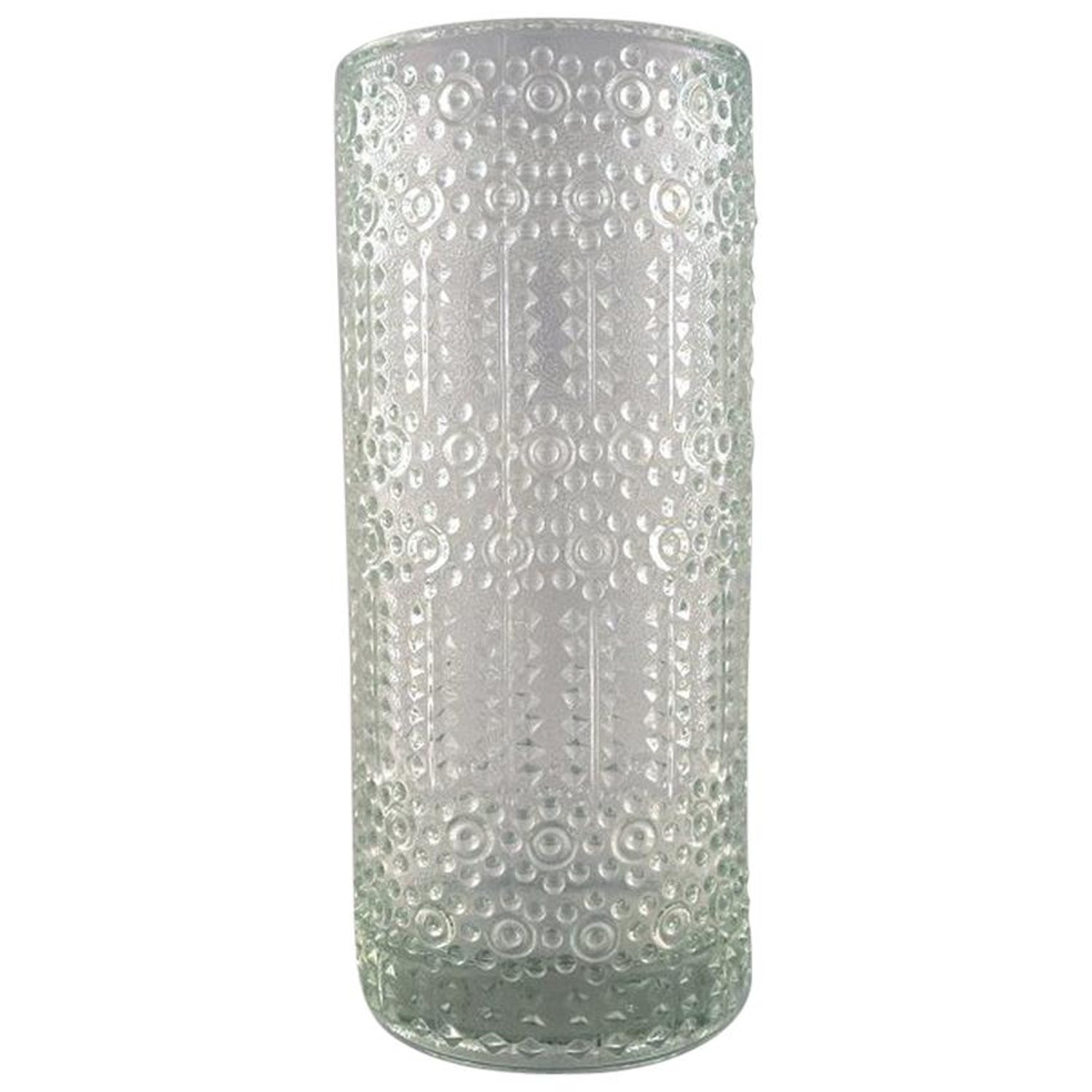 Nanny Still for Riihimäen Lasi, Finnish Grapponia Glass Art Vase For Sale  at 1stDibs