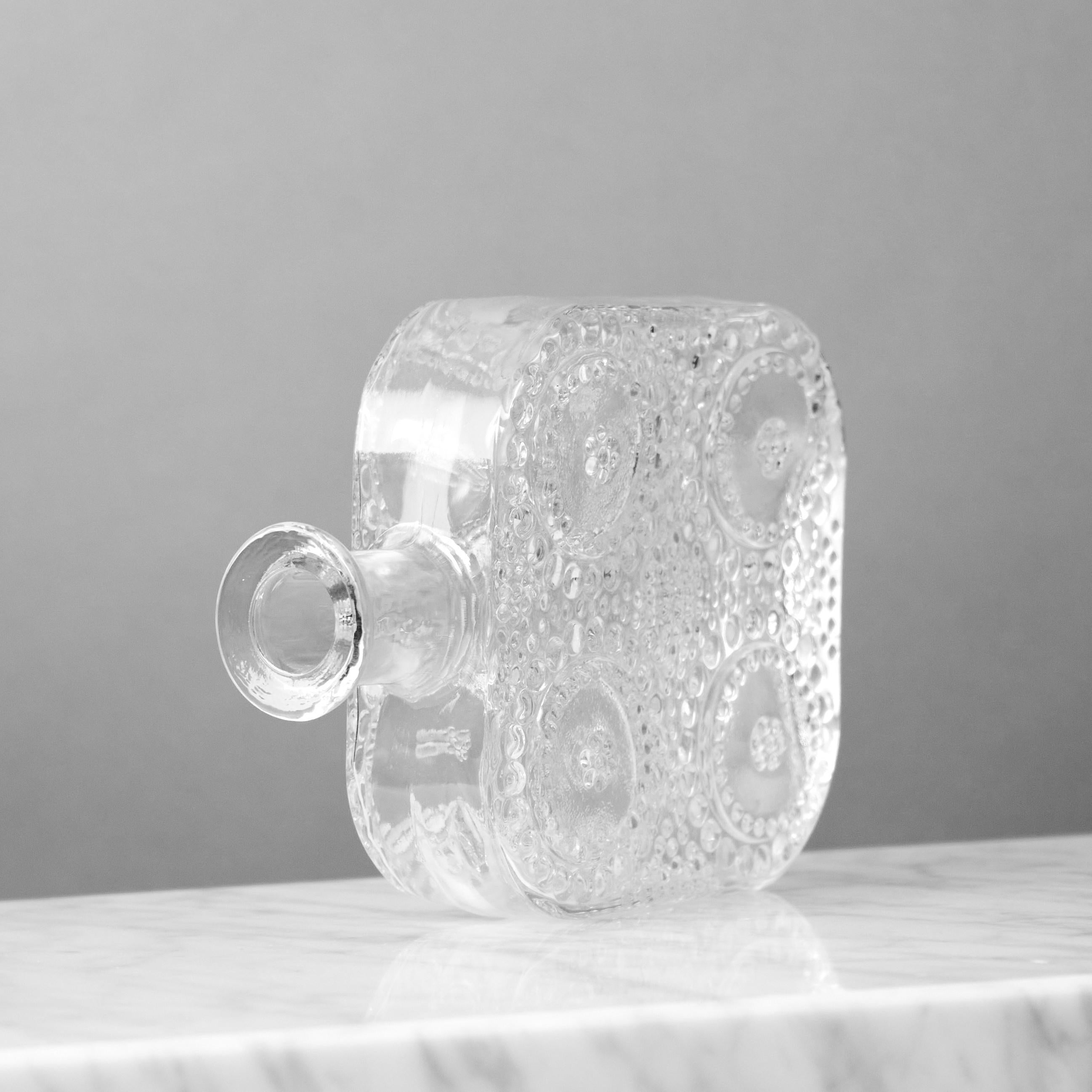 Finlandese Vaso d'arte in vetro Nanny Still 'Grapponia' di Riihimäen Lasi, Finlandia, 1968. in vendita
