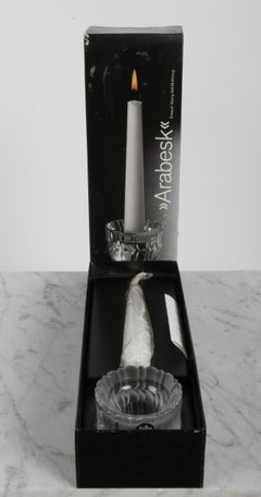 Nanny Still McKinney per Rosenthal Linee Studio -NOS- Portacandele in vetro in scatola