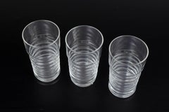 Nanny Still, Riihimäen Lasi. 3 vasos pequeños. Perpetum Serie móvil