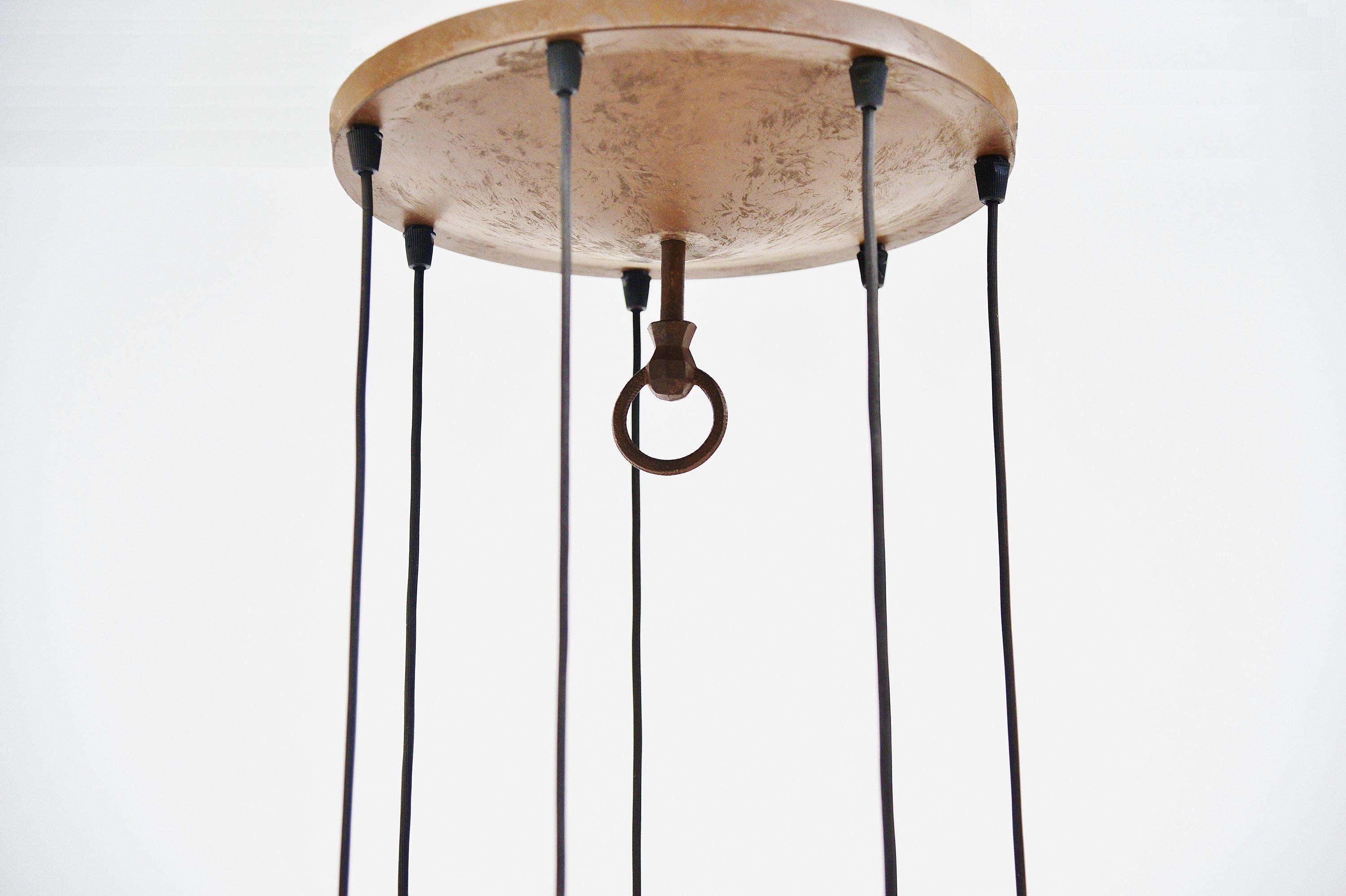 Mid-Century Modern Nanny Still Stalactites Chandelier RAAK Amsterdam, Holland, 1960