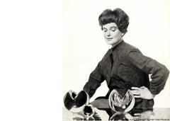 Space Age Nanny Still Aluminum and Glass Table Lamp RAAK Lighting Amsterdam 1968