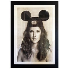 Nantawang "Mickey", 2010 Hyperrealist Drawing of Actress Alessandra Ambrosio