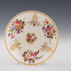 Nantgarw Porcelain Coffee Cup and Saucer, c1815