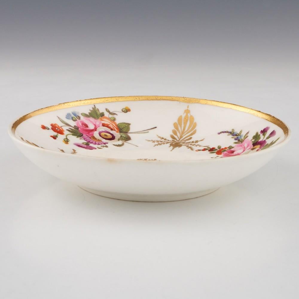 Nantgarw Porcelain Coffee Cup and Saucer, c1815 In Good Condition For Sale In Tunbridge Wells, GB