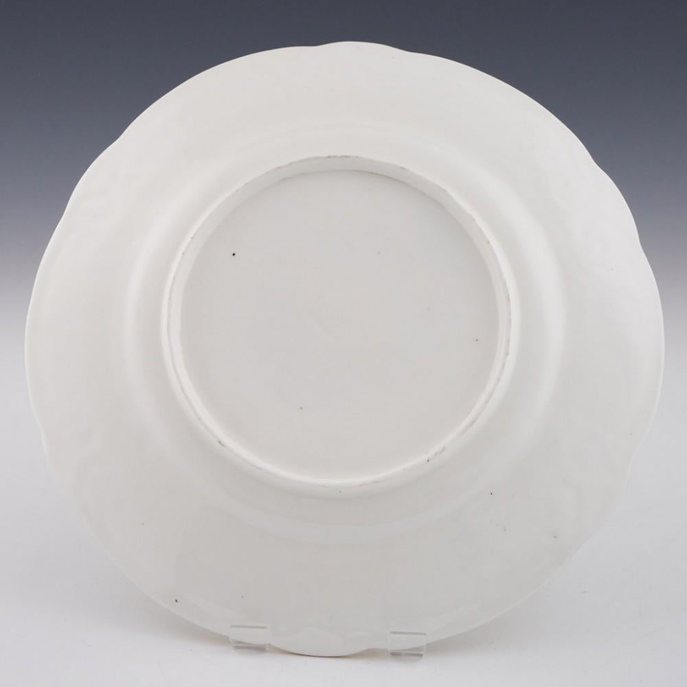 English Nantgarw Porcelain Dinner Plate, c1820 For Sale