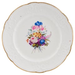 Assiette à dîner en porcelaine de Nantgarw, vers 1820