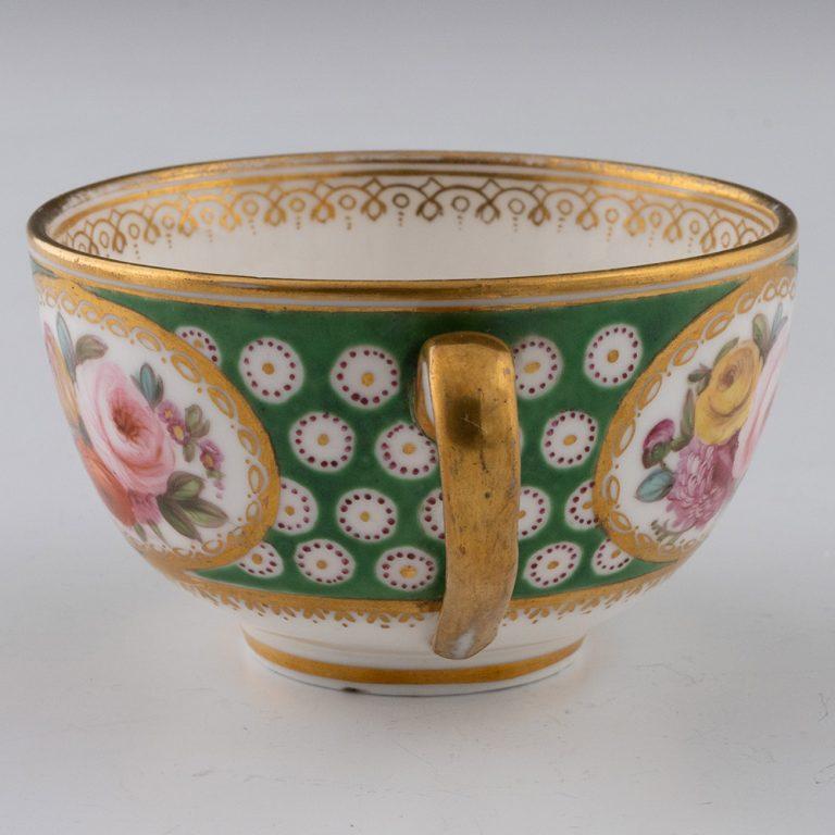 Nantgarw Porcelain Teacup and Saucer 1818-20 im Angebot 3