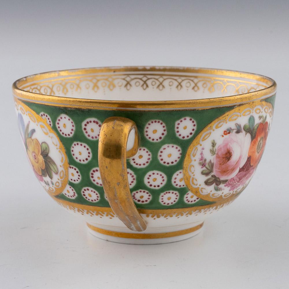 Nantgarw Porcelain Teacup and Saucer 1818-20 For Sale 5