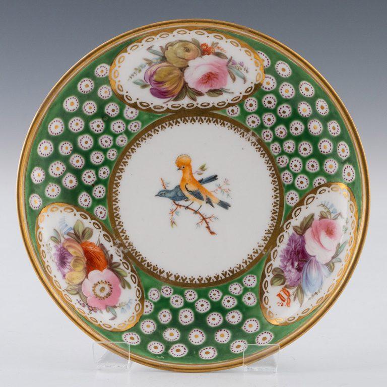 Nantgarw Porcelain Teacup and Saucer 1818-20 (Britisch) im Angebot
