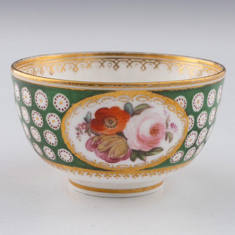 Nantgarw Porcelain Teacup and Saucer 1818-20 For Sale 3