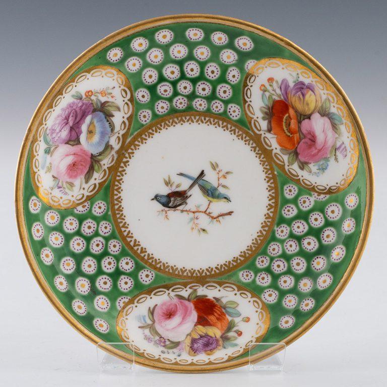 Nantgarw Porcelain Teacup and Saucer c1820 For Sale 7