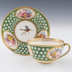 Nantgarw Porcelain Teacup and Saucer c1820