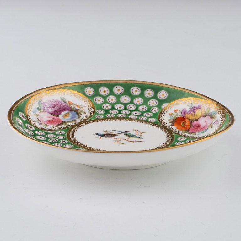 Welsh Nantgarw Porcelain Teacup and Saucer c1820 For Sale
