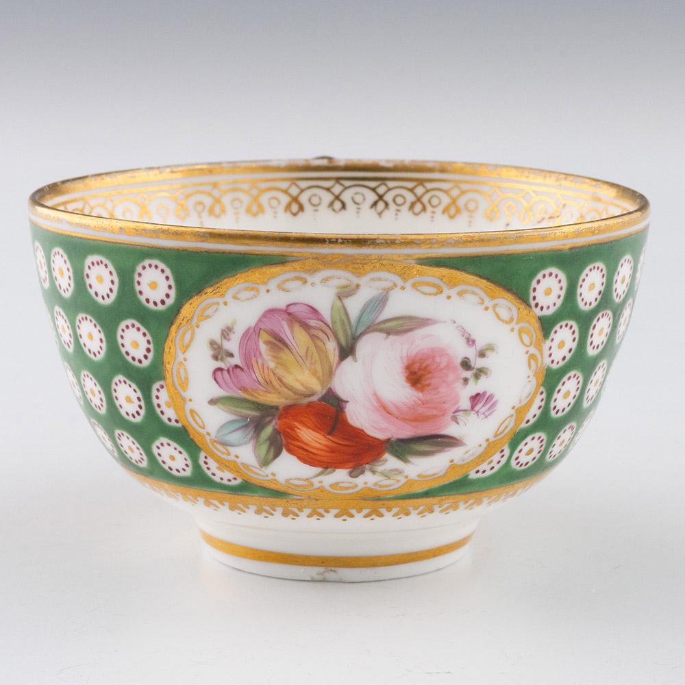 Early 19th Century Nantgarw Porcelain Teacup and Saucer c1820 For Sale
