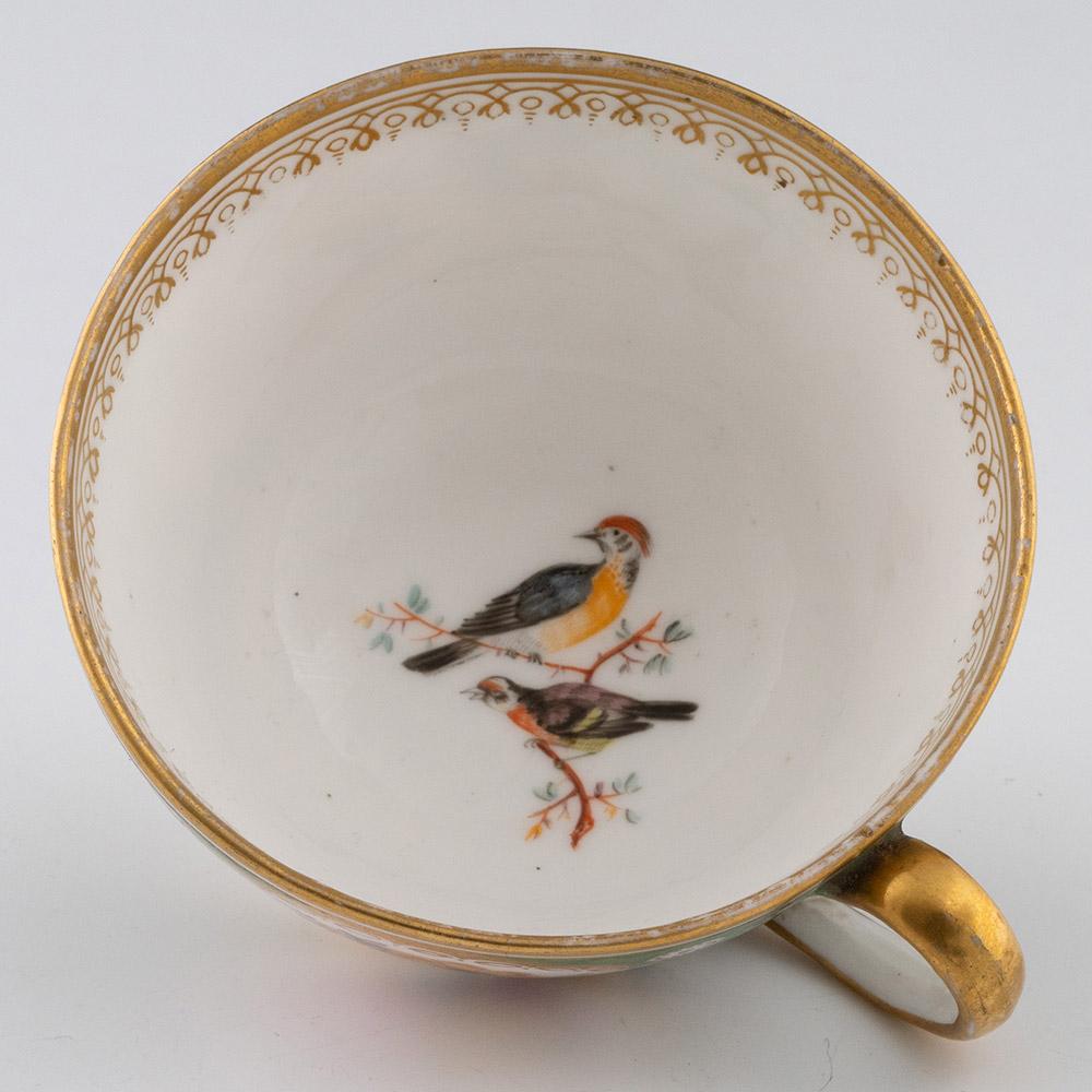 Nantgarw Porcelain Teacup and Saucer c1820 For Sale 3