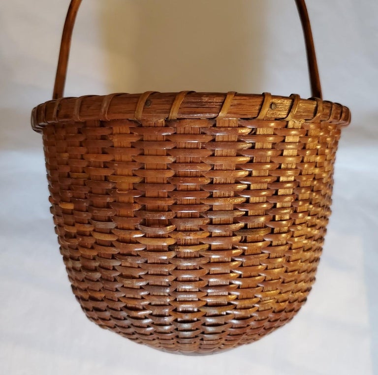 Nantucket Basket by A.D. Williams (1867 1927), circa 1890 For Sale at