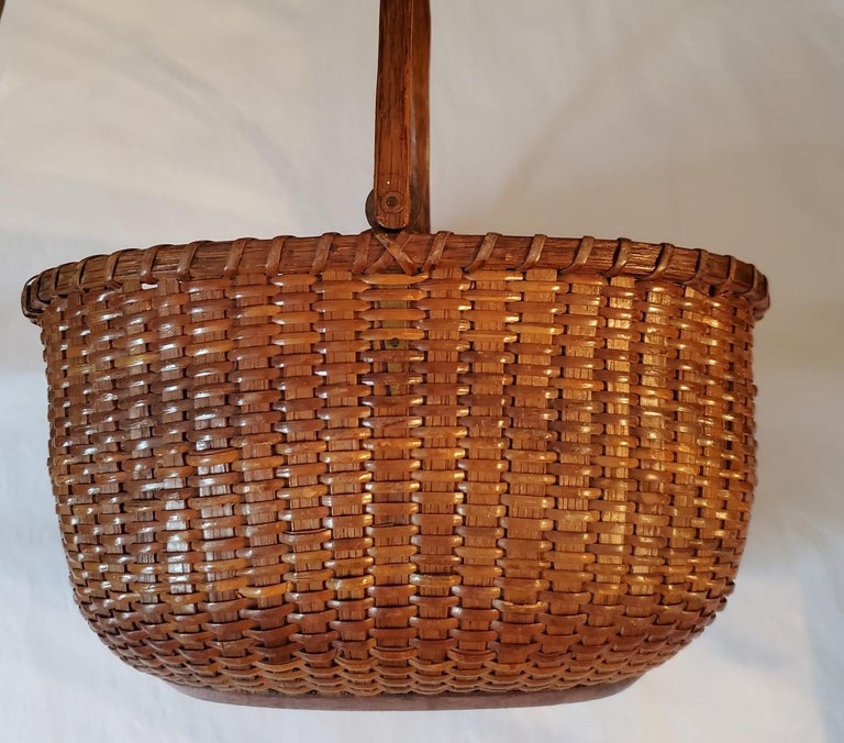 Nantucket Basket by A.D. Williams (1867 1927), circa 1890 For Sale at