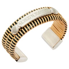 Susan Lister Locke Bracelet coquille Saint-Jacques en forme de corbeille de panier de Nantucket