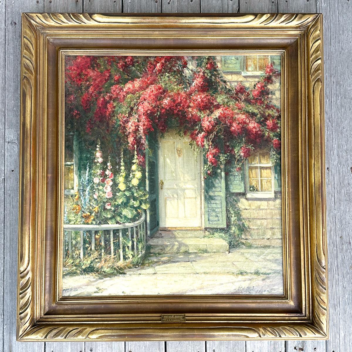 Pintura de la puerta de Nantucket de Volney Allan Richardson en venta 1