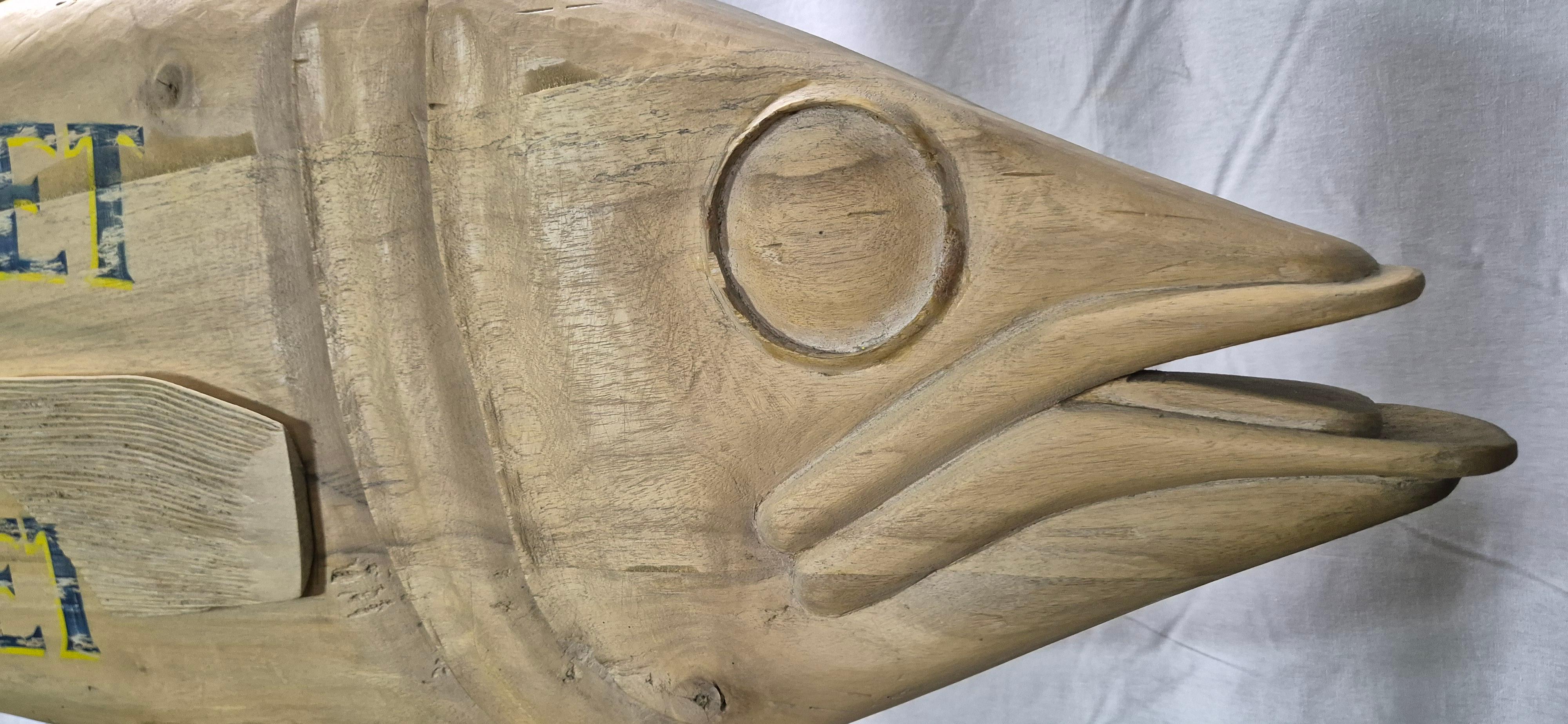Nantucket Fish Market Trade Sign For Sale 7