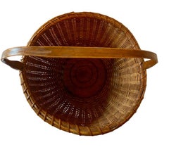 Nantucket Large Harvest Basket by Mitchy Ray, circa 1920s