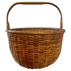 Nantucket Large Harvest Basket by Mitchy Ray, circa 1920s