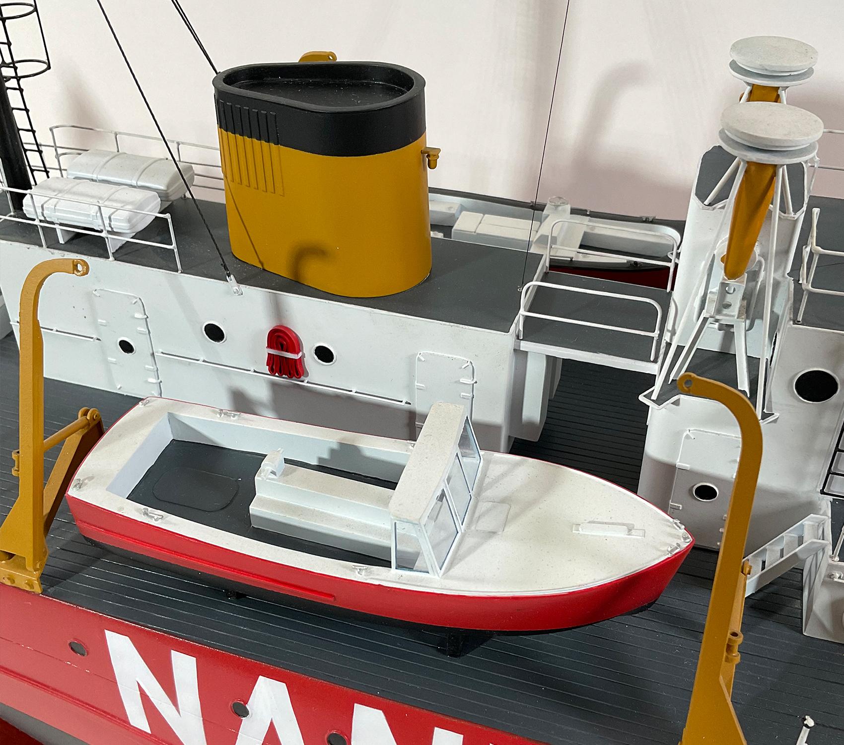 Contemporary Nantucket Lightship 612 Scale Model For Sale