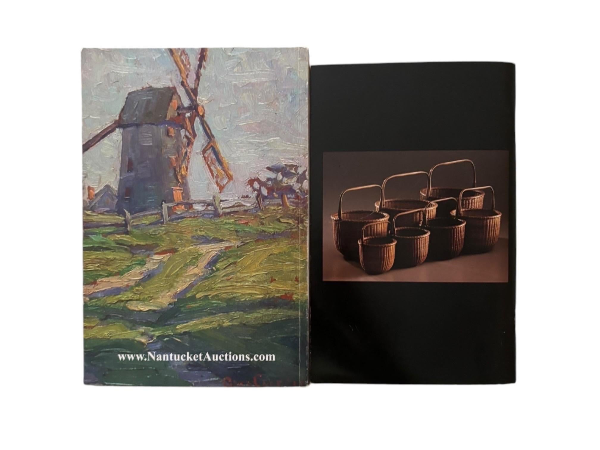 Nantucket Lightship Baskets & Auction Books For Sale 3