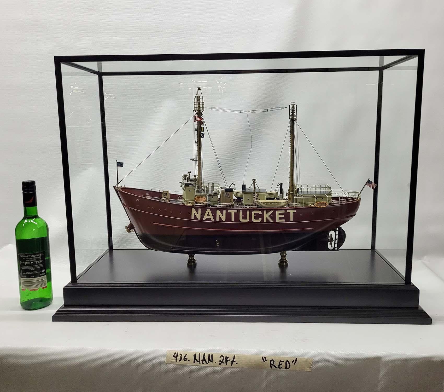 Nantucket Lightship Model LV-112 In New Condition In Norwell, MA
