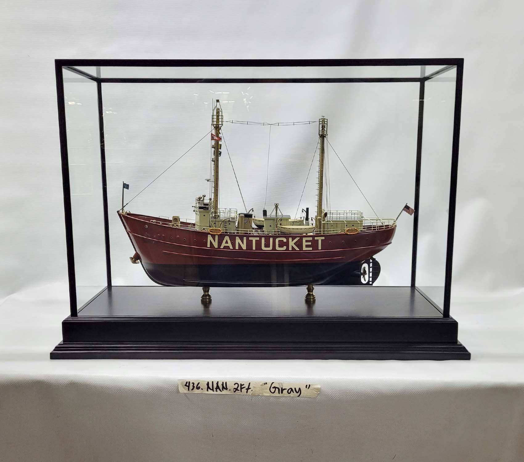 North American Nantucket Lightship Model LV-112 - Gray For Sale